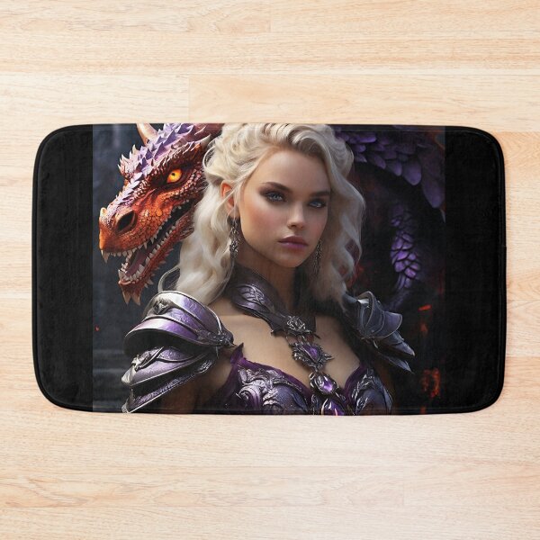 Item preview, Blonde Girl with Dragon designed and sold by Marcicev-Bojan.