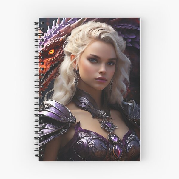 Item preview, Blonde Girl with Dragon designed and sold by Marcicev-Bojan.