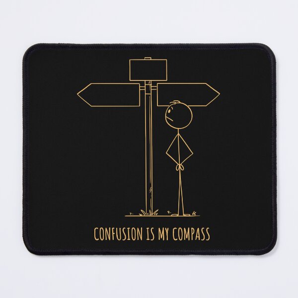 Item preview, Confusion Is My Compass designed and sold by Shalinistudio.