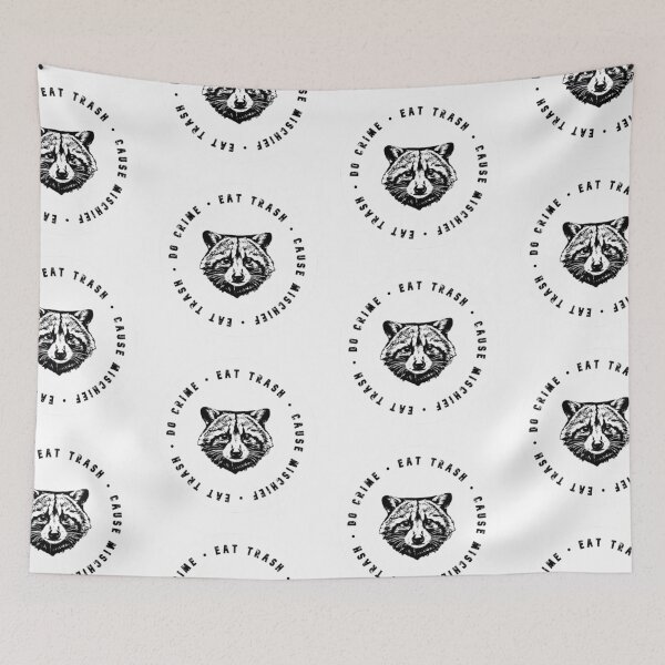 Item preview, Eat Trash, Cause Mischief, Do Crime Racoon designed and sold by ShadowWare.