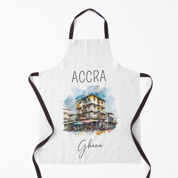 Item preview, A Watercolor Design of Accra - Ghana designed and sold by Sketch-Shack.