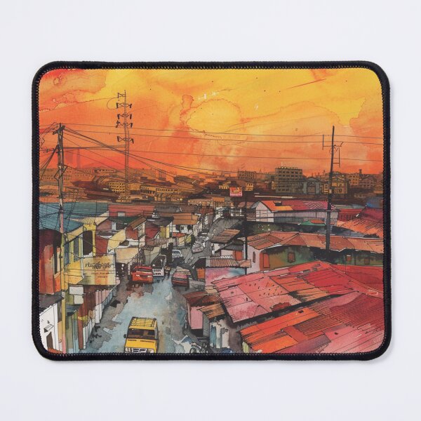 Item preview, A Watercolor Design of Accra - Ghana  designed and sold by Sketch-Shack.