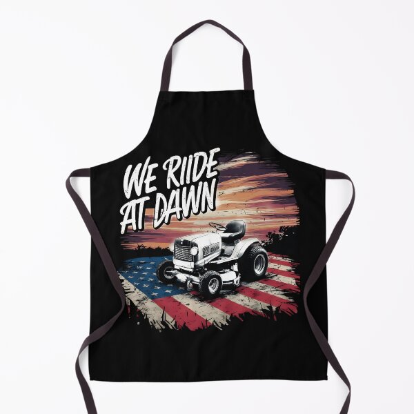 Item preview, We ride at dawn lawn mower America flag Farmer Vintage designed and sold by MTRBSK11.