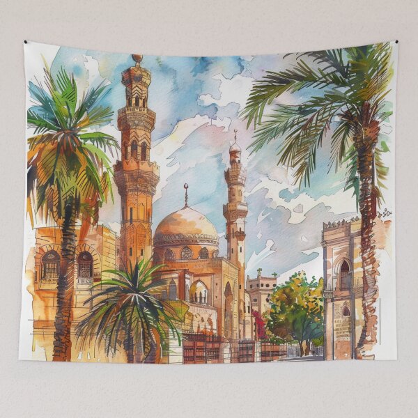Item preview, A Watercolor Design of Cairo - Egypt  designed and sold by Sketch-Shack.