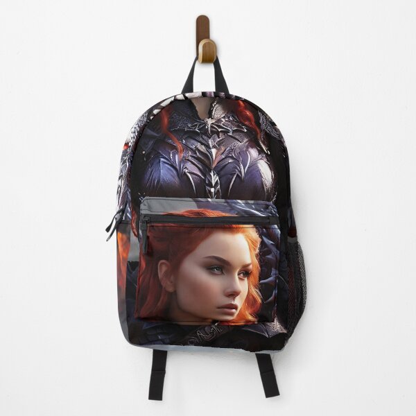 Item preview, Red Hair Girl with her Dragon designed and sold by Marcicev-Bojan.