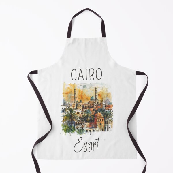 Aperçu de l'œuvre Une aquarelle du Caire - Egypte  créée et vendue par Sketch-Shack.