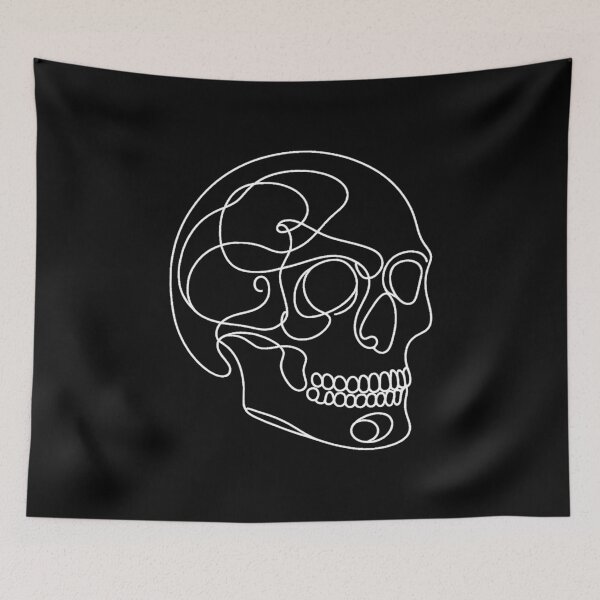Item preview, Sketched Skull designed and sold by zzz888.
