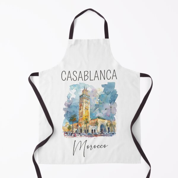 Item preview, A Watercolor Design of Casablanca - Morocco designed and sold by Sketch-Shack.