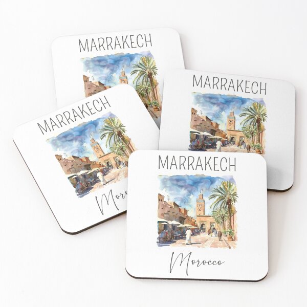 Item preview, A Watercolor Design of Marrakech - Morocco  designed and sold by Sketch-Shack.