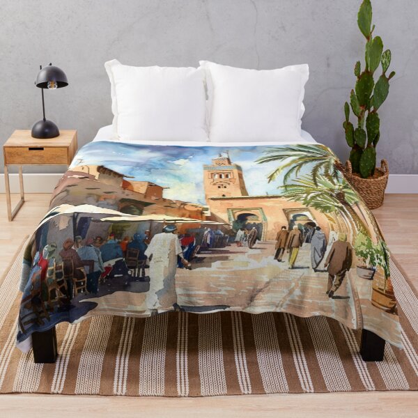 Item preview, A Watercolor Design of Marrakech - Morocco  designed and sold by Sketch-Shack.