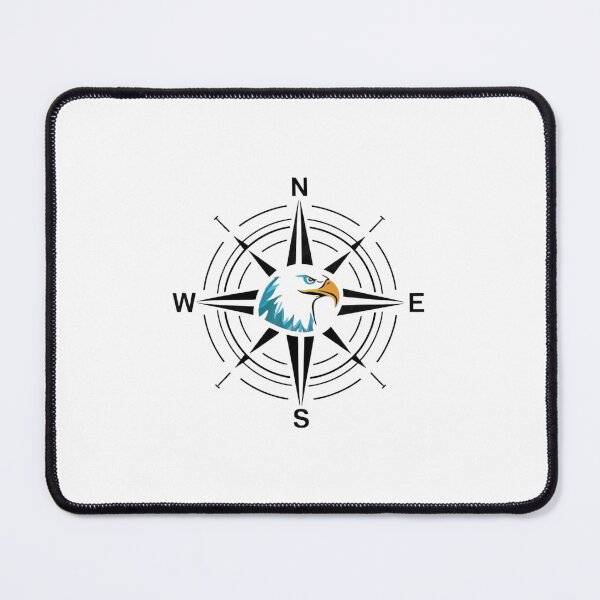 Item preview, Elegant Eagle Compass - Minimalist Modern Design designed and sold by Colorful-Garden.