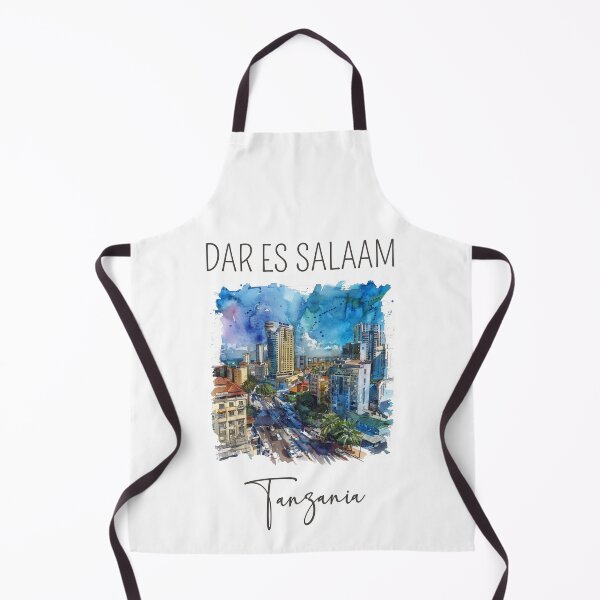 Item preview, A Watercolor Design of Dar es Salaam - Tanzania  designed and sold by Sketch-Shack.