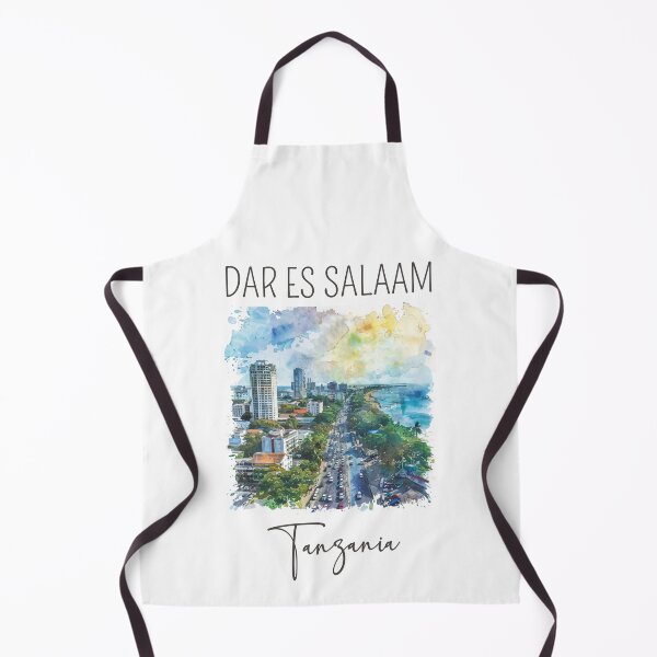 Item preview, A Watercolor Design of Dar es Salaam - Tanzania  designed and sold by Sketch-Shack.