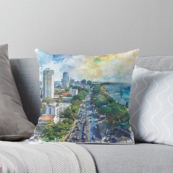 Item preview, A Watercolor Design of Dar es Salaam - Tanzania  designed and sold by Sketch-Shack.