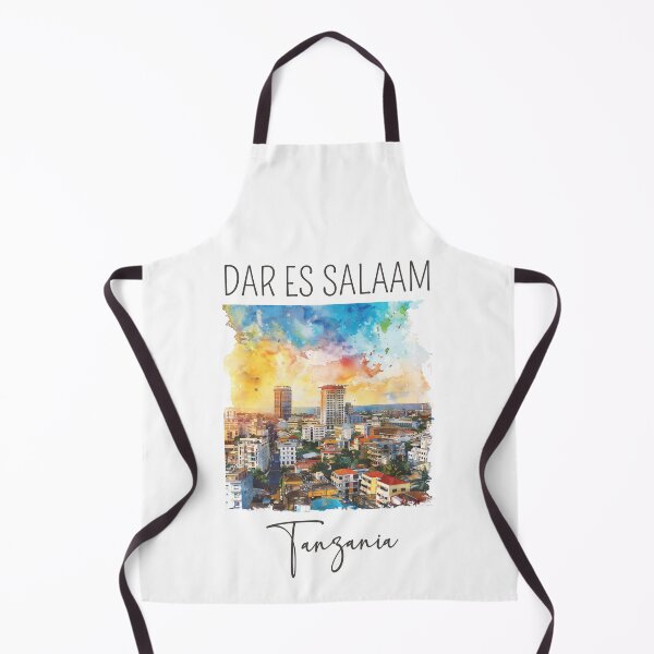 Item preview, A Watercolor Design of Dar es Salaam - Tanzania  designed and sold by Sketch-Shack.
