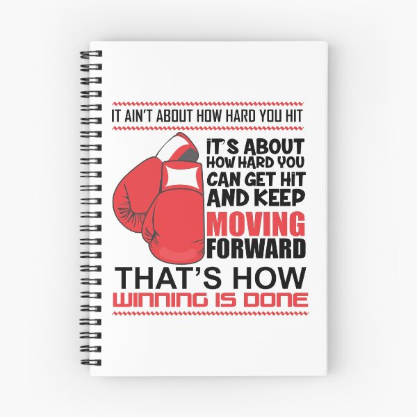 Item preview, It Ain't About How Hard You Hit Boxing Motivational designed and sold by CreativeStrike.