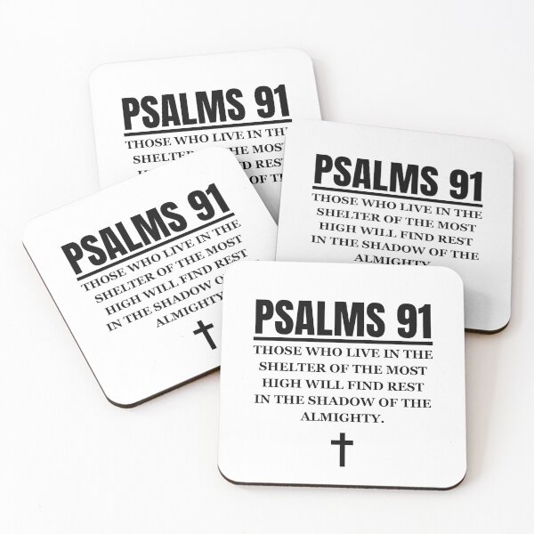 Item preview, Psalms 91 Bible Verse,Christian Mens Gospel Quotes, Inspirational  Christian Woman Design designed and sold by mattlee20.