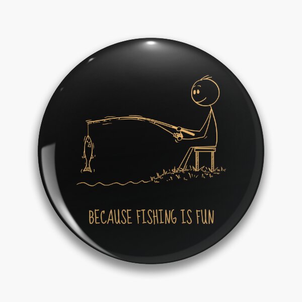 Item preview, Because Fishing Is Fun designed and sold by Shalinistudio.