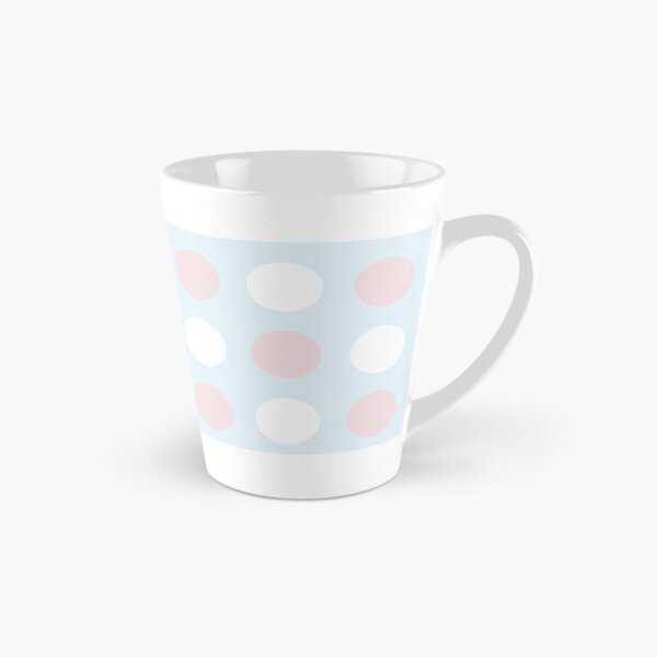 Item preview, PALE PINK, WHITE and PALE BLUE Symmetrical POLKA DOTS  designed and sold by RachelMacht.