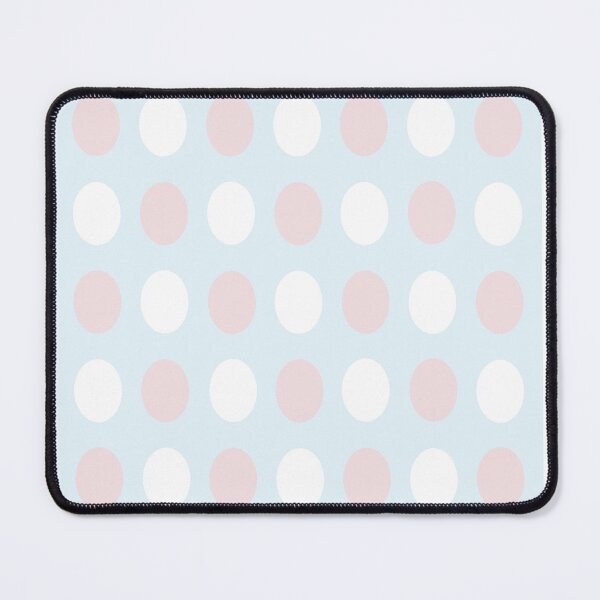 Item preview, PALE PINK, WHITE and PALE BLUE Symmetrical POLKA DOTS  designed and sold by RachelMacht.