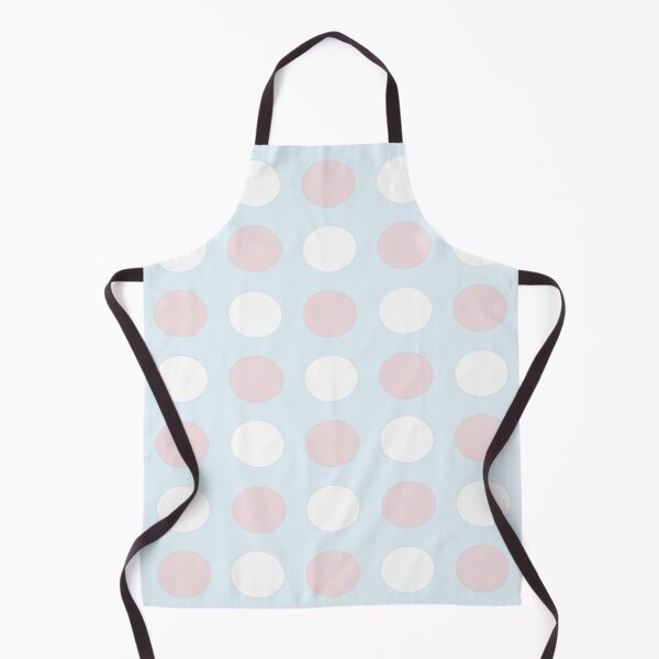 Item preview, PALE PINK, WHITE and PALE BLUE Symmetrical POLKA DOTS designed and sold by RachelMacht.