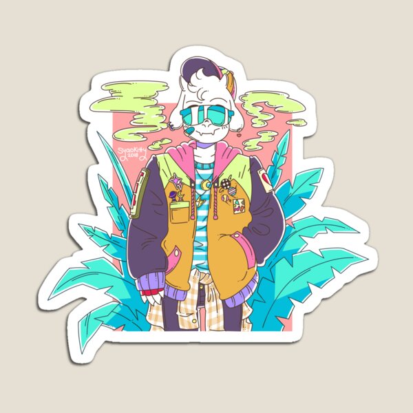 Aesthetic Goat Magnet