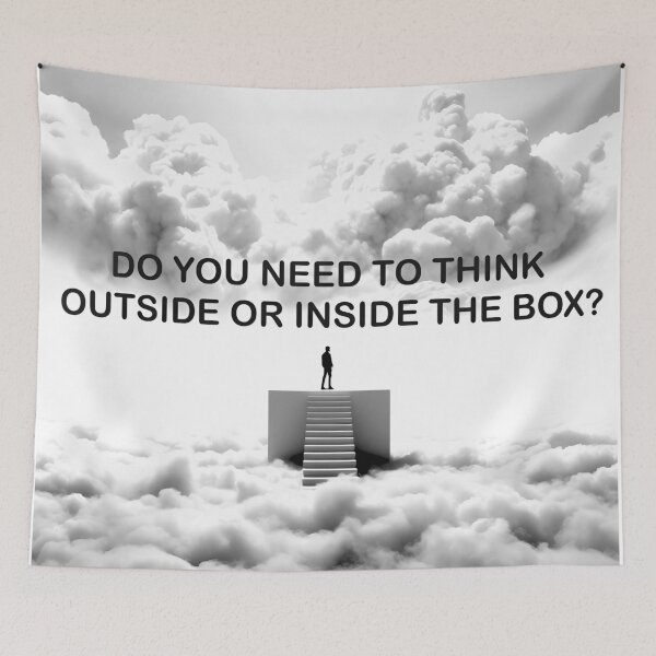 Item preview, Do you need to think outside or inside the box? designed and sold by InspiredYou.