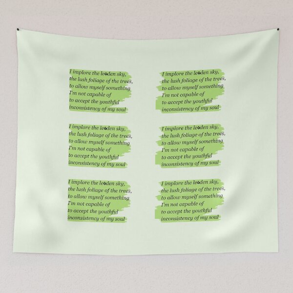 Item preview, Overthinking Green Quotes - Aesthetic Journaling Set designed and sold by Andreria.
