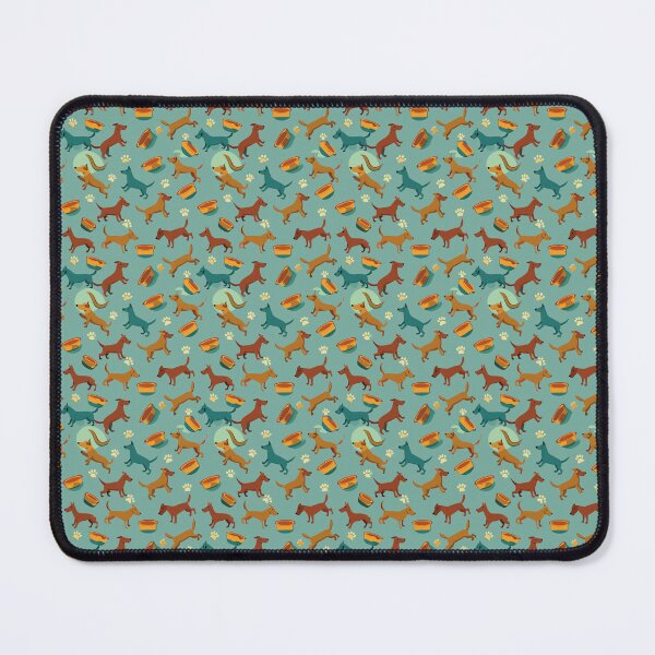 Item preview, dogs in many colors in seamless style designed and sold by Bukhisz.