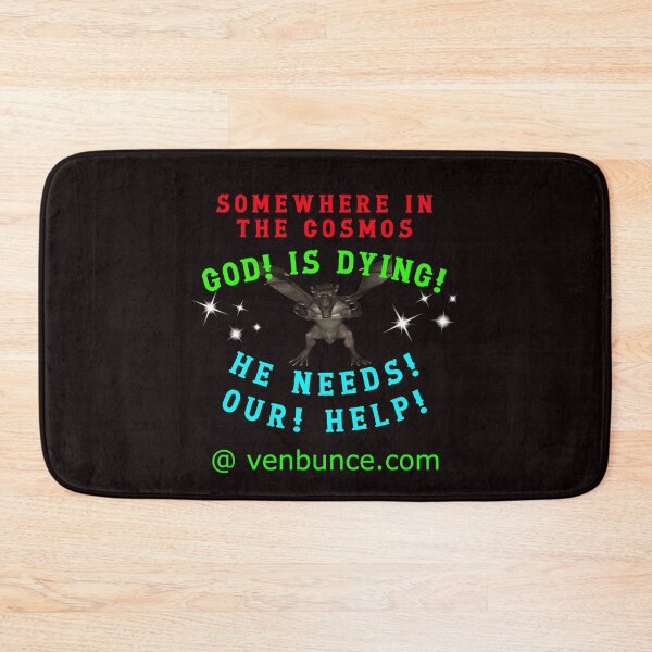 Item preview, Somewhere In The Cosmos - God Is Dying designed and sold by AlienAlmanac.