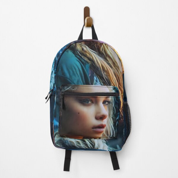Item preview, Blonde Girl with her Blue Dragon designed and sold by Marcicev-Bojan.