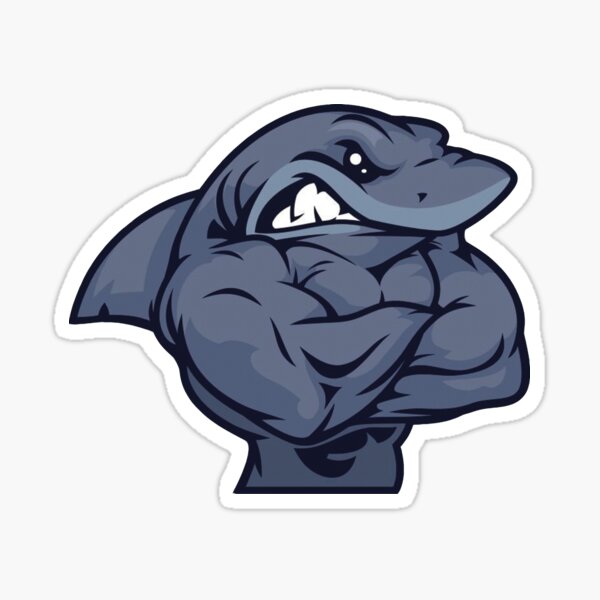 Item preview, Muscle Shark designed and sold by MatthewTri.