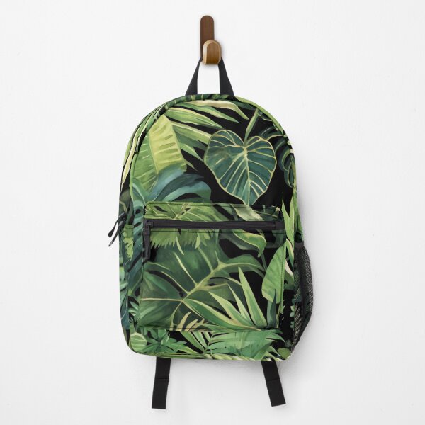 Item preview, Seamless pattern of lush tropical green leaves designed and sold by DMay-art.