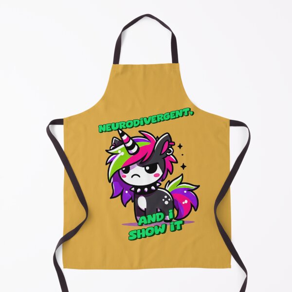 Item preview, Neurodivergent, and I Show It - Safron designed and sold by 3DAF.