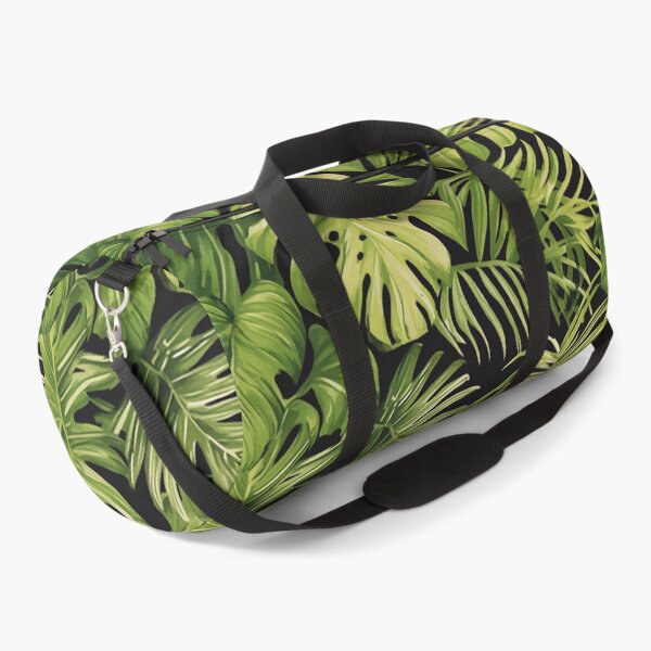 Item preview, Seamless pattern of lush tropical green leaves designed and sold by DMay-art.
