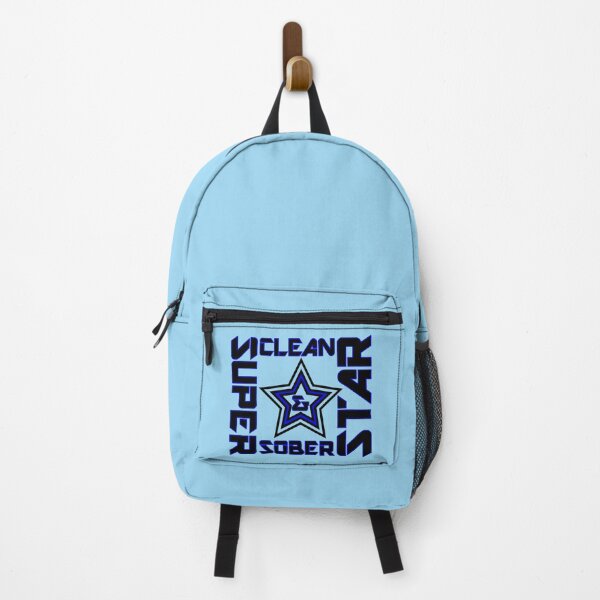 Item preview, Clean and Sober Super Star Blue designed and sold by HoppRock.