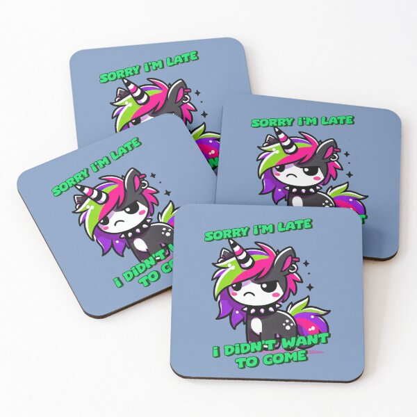 Item preview, Sorry I'm Late, I Didn’t Want To Come - Safron designed and sold by 3DAF.