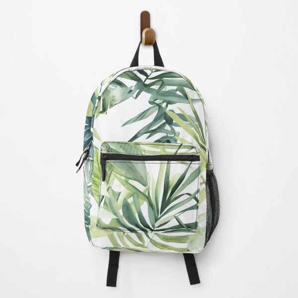 Item preview, Seamless pattern of lush tropical green leaves designed and sold by DMay-art.