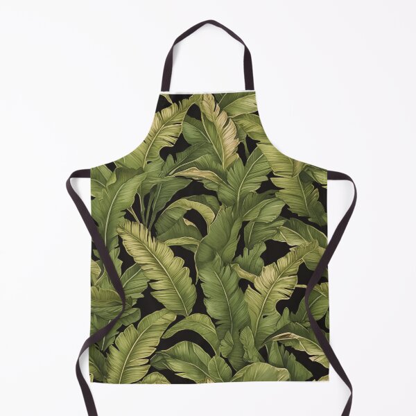 Item preview, Seamless pattern of lush tropical green leaves designed and sold by DMay-art.