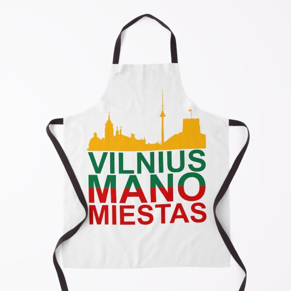 Item preview, Vilnius mano miestas - Vilnius my city in Lithuanian flag colors designed and sold by Vetagio.