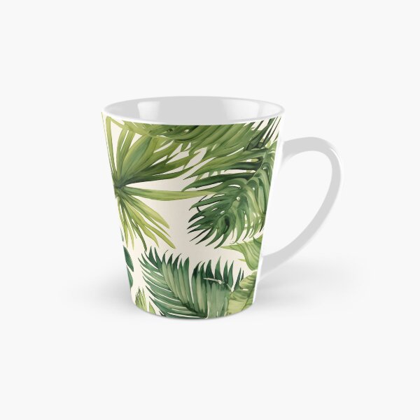 Item preview, Seamless pattern of lush tropical green leaves designed and sold by DMay-art.