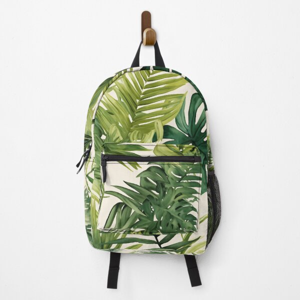 Item preview, Seamless pattern of lush tropical green leaves designed and sold by DMay-art.