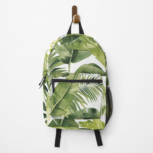 Item preview, Seamless pattern of lush tropical green leaves designed and sold by DMay-art.