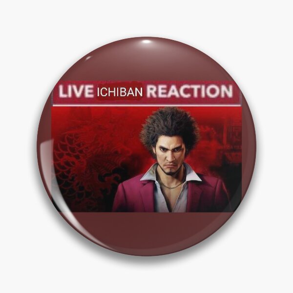 Item preview, Live Ichiban Reaction Yakuza Meme  designed and sold by MerikuroCreates.