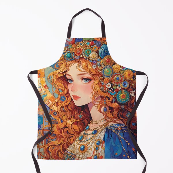 Item preview, Red Hair Princess, Anime style designed and sold by Ghazal-art.