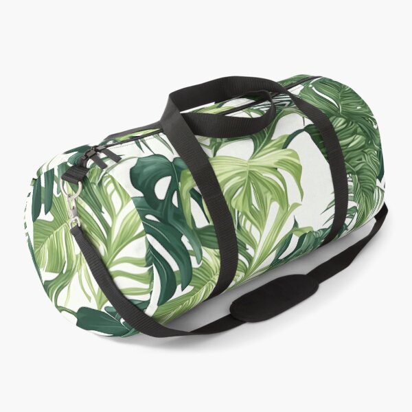 Item preview, Seamless pattern of lush tropical green leaves designed and sold by DMay-art.