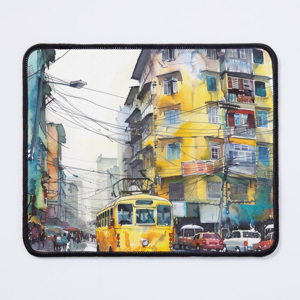 Item preview, A Watercolor Design of Lagos - Nigeria  designed and sold by Sketch-Shack.