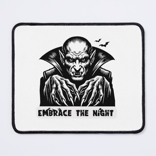 Item preview, Vampire Noir: A Haunting Black & White Illustration by Kartick Dutta designed and sold by KARTICK DUTTA.