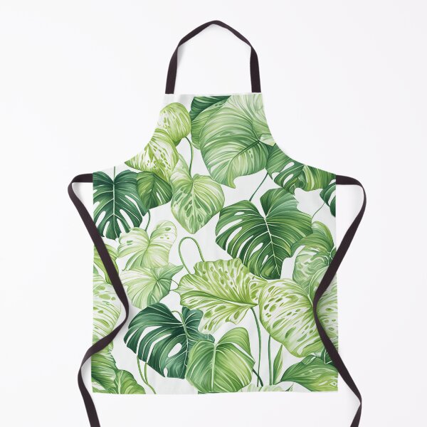 Item preview, Seamless pattern of lush tropical green leaves designed and sold by DMay-art.