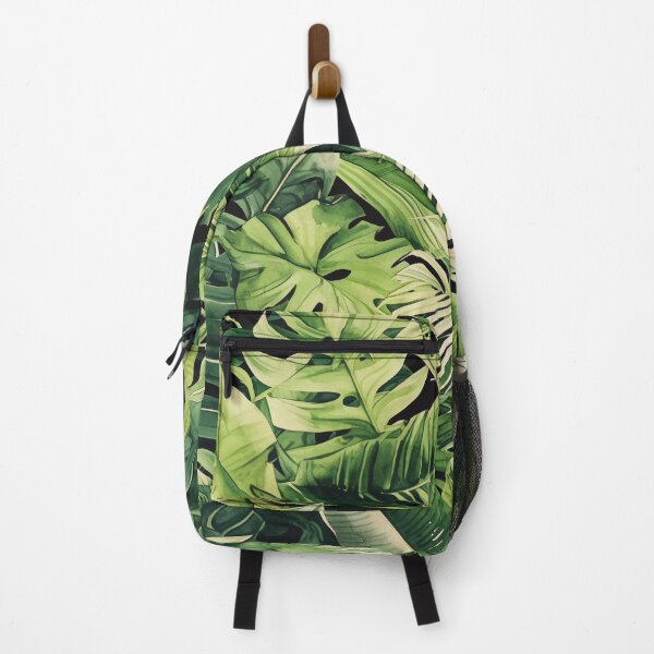 Item preview, Seamless pattern of lush tropical green leaves designed and sold by DMay-art.